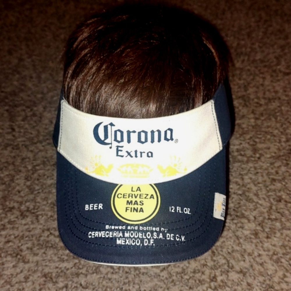 Corona Extra Golf Visor Hat Cap Beer Cerveza Mexi… - image 1